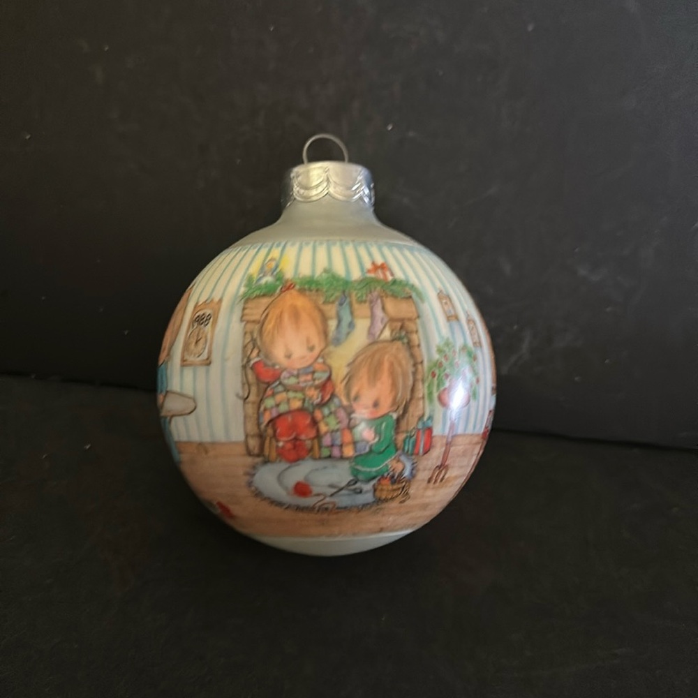 1988 Hallmark Keepsake Betsey Clark "Home For Christmas" Christmas Ornament